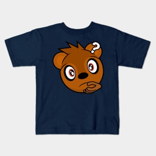 Confused California Grizzly Kids T-Shirt